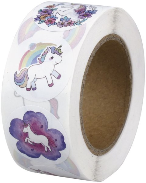 Naklejka (nalepka) Craft-Fun Series Jednorożce Naklejki na rolce Titanum (25YQ-036) Titanum