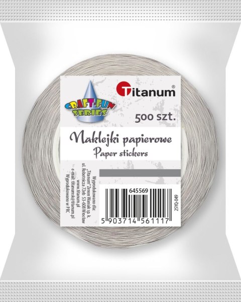 Naklejka (nalepka) Craft-Fun Series Zwierzęta zagrodowe 1 Naklejki na rolce Titanum (25YQ-049) Titanum