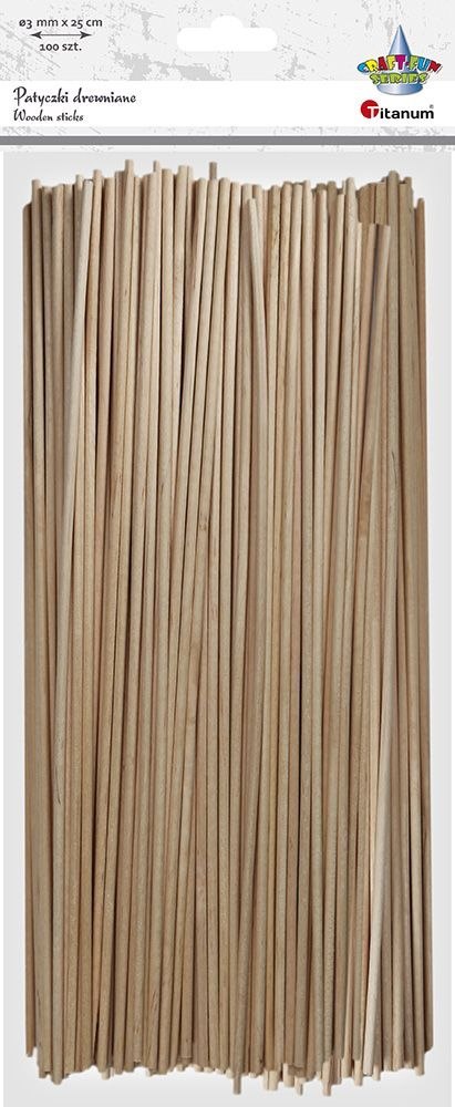 Ozdoba drewniana Craft-Fun Series patyczki Titanum (EB105) Titanum