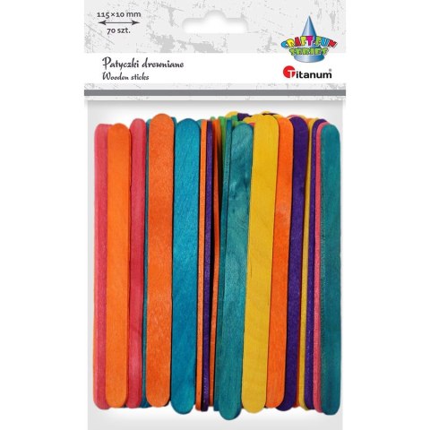 Ozdoba drewniana Craft-Fun Series patyczki Titanum (EB106) Titanum