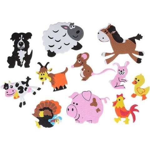 Ozdoba piankowa Craft-Fun Series zwierzęta zagrodowe Titanum (16077A) Titanum