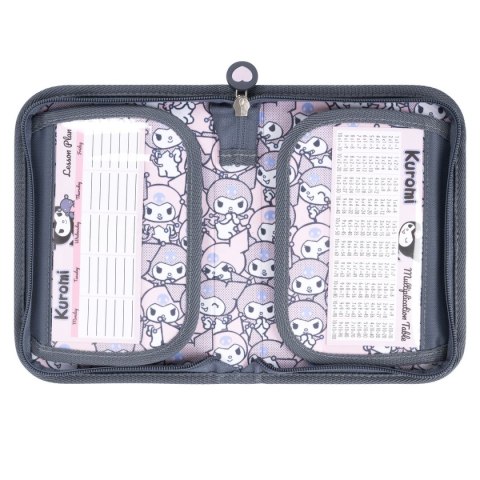 Piórnik KUROMI PINK 2 KLAPKOWY St.Majewski (bez wyposażenia) St.Majewski