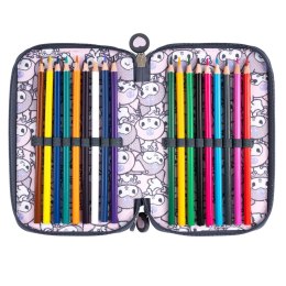 Piórnik KUROMI POTRÓJNY St.Majewski (z wyposażnieniem) St.Majewski