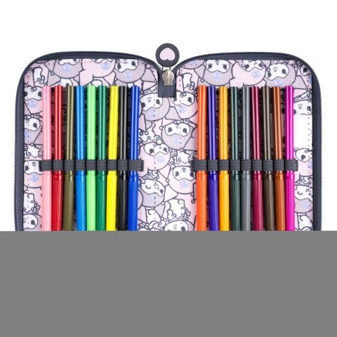 Piórnik KUROMI POTRÓJNY St.Majewski (z wyposażnieniem) St.Majewski