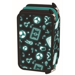 Piórnik NEON FOOTBALL pc-05 St.Right (z wyposażnieniem) St.Right