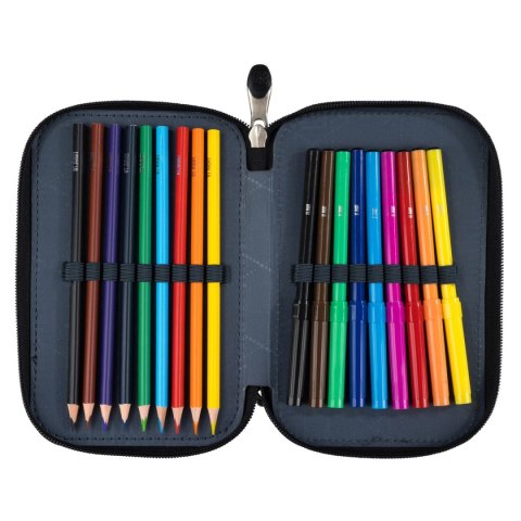 Piórnik NEON FOOTBALL pc-05 St.Right (z wyposażnieniem) St.Right