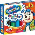 Plastelina 6 kol. BAMBINO mix St.Majewski St.Majewski