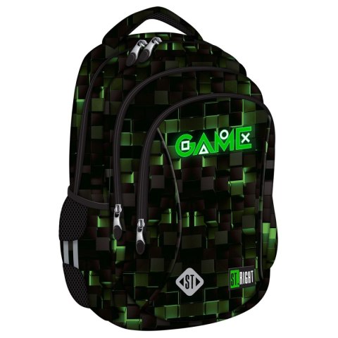 Plecak GREEN GAME 3-KOMORY St.Right (BP-26) St.Right