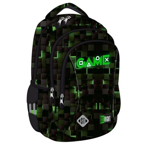 Plecak GREEN GAME 3-KOMORY St.Right (BP-77) St.Right
