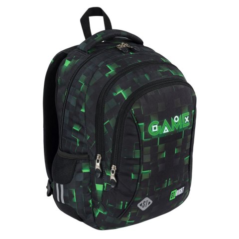 Plecak GREEN GAME 3-KOMORY St.Right (BP-77) St.Right