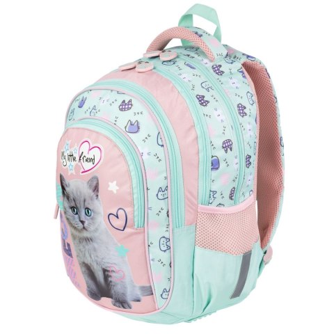 Plecak MLF FLUFFY KITTY 4 KOMORY St.Majewski (bpl-58) St.Majewski