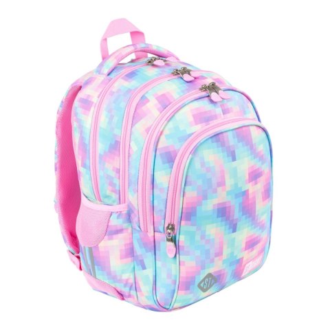 Plecak PASTEL PIXELS 4 KOMORY St.Majewski (bpl-58) St.Majewski