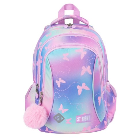 Plecak PINK BUTTERFLIES 3-KOMORY St.Right (BP-26) St.Right