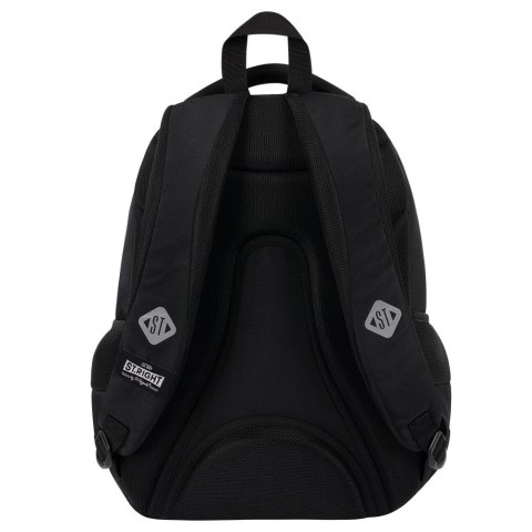 Plecak Stright BLACK VINTAGE 5903235674709 4-KOMORY St.Right (BP-73) St.Right