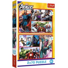 Puzzle Avengers 2x70 el. Trefl (34439) Trefl