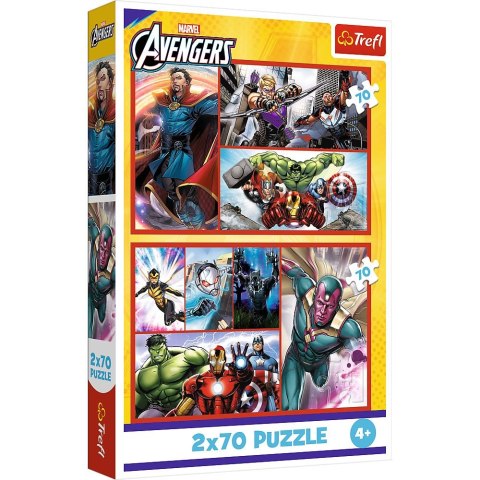 Puzzle Avengers 2x70 el. Trefl (34439) Trefl