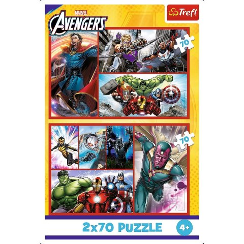 Puzzle Avengers 2x70 el. Trefl (34439) Trefl