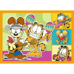 Puzzle Garfield 4w1 4w1 el. Trefl (34673) Trefl