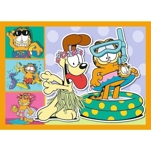 Puzzle Garfield 4w1 4w1 el. Trefl (34673) Trefl