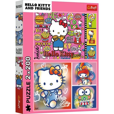 Puzzle Hello Kitty 2x200 el. Trefl (13336) Trefl