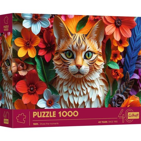 Puzzle JUbileusz kot 1000 el. Trefl (40040) Trefl