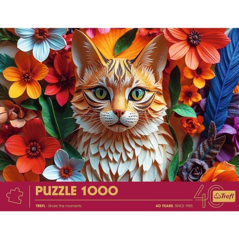 Puzzle JUbileusz kot 1000 el. Trefl (40040) Trefl