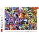 Puzzle Koci alfabet 500 el. Trefl (37527) Trefl