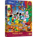 Puzzle Myszka Miki I Przyjaciele Xmass 600 el. Trefl (37602) Trefl