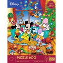 Puzzle Myszka Miki I Przyjaciele Xmass 600 el. Trefl (37602) Trefl