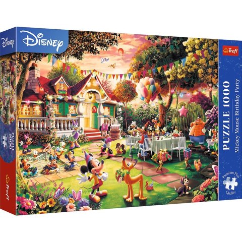 Puzzle Myszka Miki Premium Plus Przyjęcie urodzinowe 1000 el. Trefl (10915) Trefl