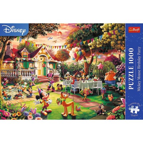 Puzzle Myszka Miki Premium Plus Przyjęcie urodzinowe 1000 el. Trefl (10915) Trefl