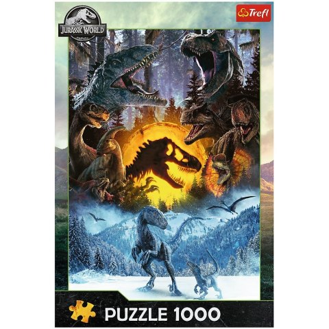 Puzzle Park Jurajski 1000 el. Trefl (10939) Trefl