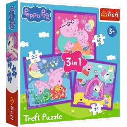Puzzle Peppa Pig Zwyczaje świnki Peppy Trefl (34893) Trefl