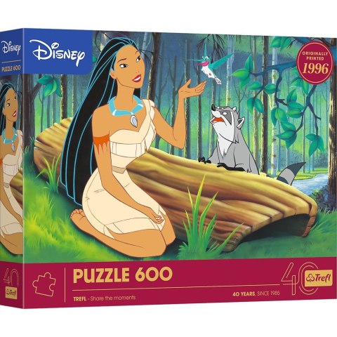 Puzzle Pocahontas 40-lecie Trefl 600 el. Trefl (37605) Trefl