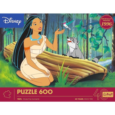 Puzzle Pocahontas 40-lecie Trefl 600 el. Trefl (37605) Trefl