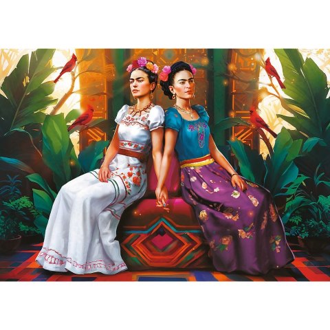 Puzzle Premium Plus Frida Kahlo: Dwa oblicza 1000 el. Trefl (12095) Trefl