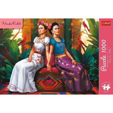 Puzzle Premium Plus Frida Kahlo: Dwa oblicza 1000 el. Trefl (12095) Trefl