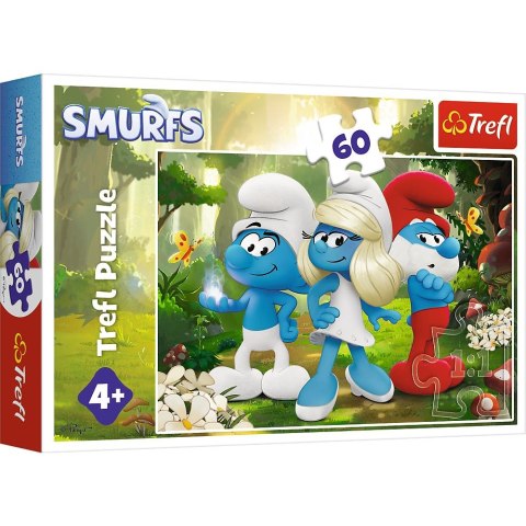 Puzzle Smerfy 60 el. Trefl (17401) Trefl