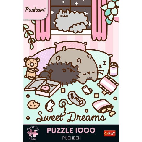 Puzzle Stitch Premium Plus Pusheen 1000 el. Trefl (12080) Trefl