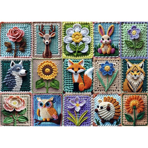 Puzzle Szydełkowanie 1000 el. Trefl (10950) Trefl