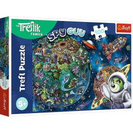 Puzzle Trefliki Trefliki w kosmosie 100 el. Trefl (16496) Trefl
