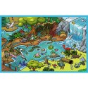 Puzzle Trefliki W krainie zwierząt 2x70 el. Trefl (34445) Trefl
