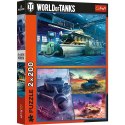 Puzzle World Of Tanks Pancerna misja 2x200 el. Trefl (13346) Trefl