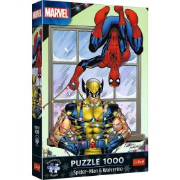 Puzzle Xmass Spider-Man & Wolverine: Święta 1000 el. Trefl (12088) Trefl