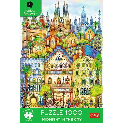 Puzzle premium plus O północy w Barcelonie 1000 el. Trefl (12074) Trefl