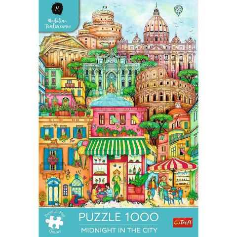 Puzzle premium plus O północy w Rzymie 1000 el. Trefl (12072) Trefl