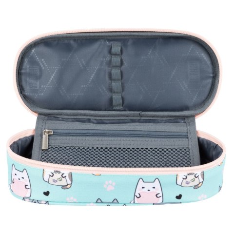 Saszetka Z Usztwnianą Klapką CHARMING CATS mix St.Right (PC-01) St.Right