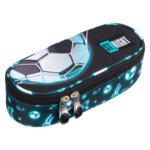 Saszetka Z Usztwnianą Klapką NEON FOOTBALL mix St.right (PC-01) St.right