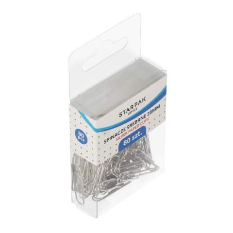 Spinacze okrągły Office 28mm 80 szt Starpak (563702) Starpak