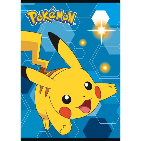 Zeszyt Pokemon A5 16k. 70g krata Unipap Unipap